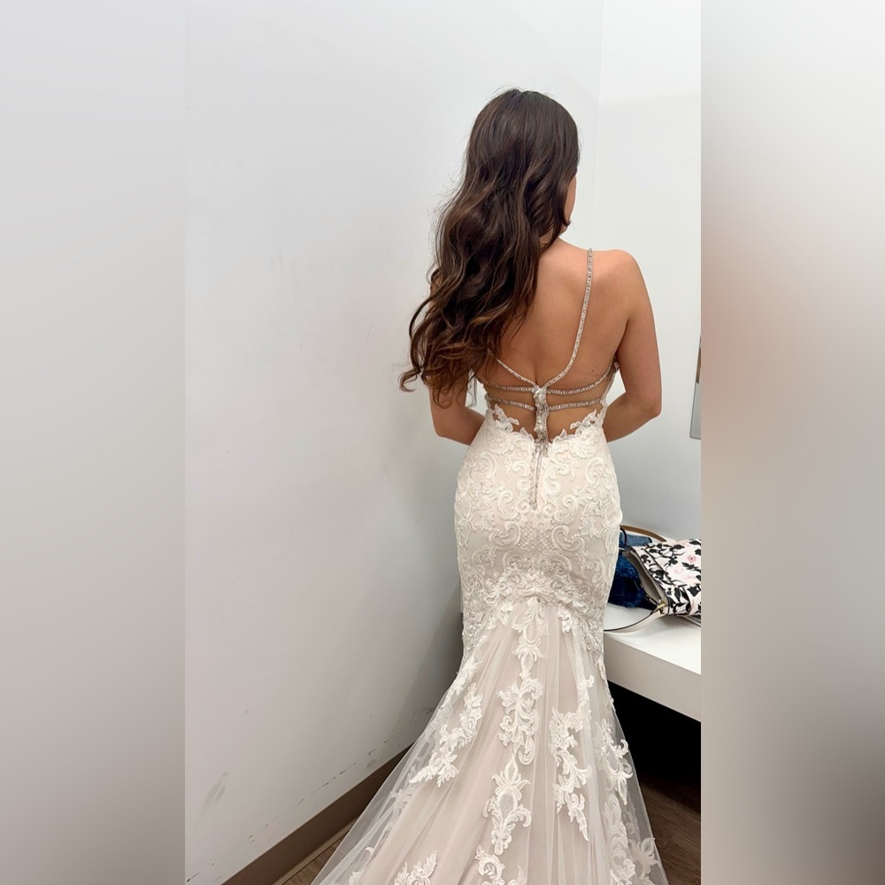 New never worn Sottero and Midgley Ivory Beaded Gown